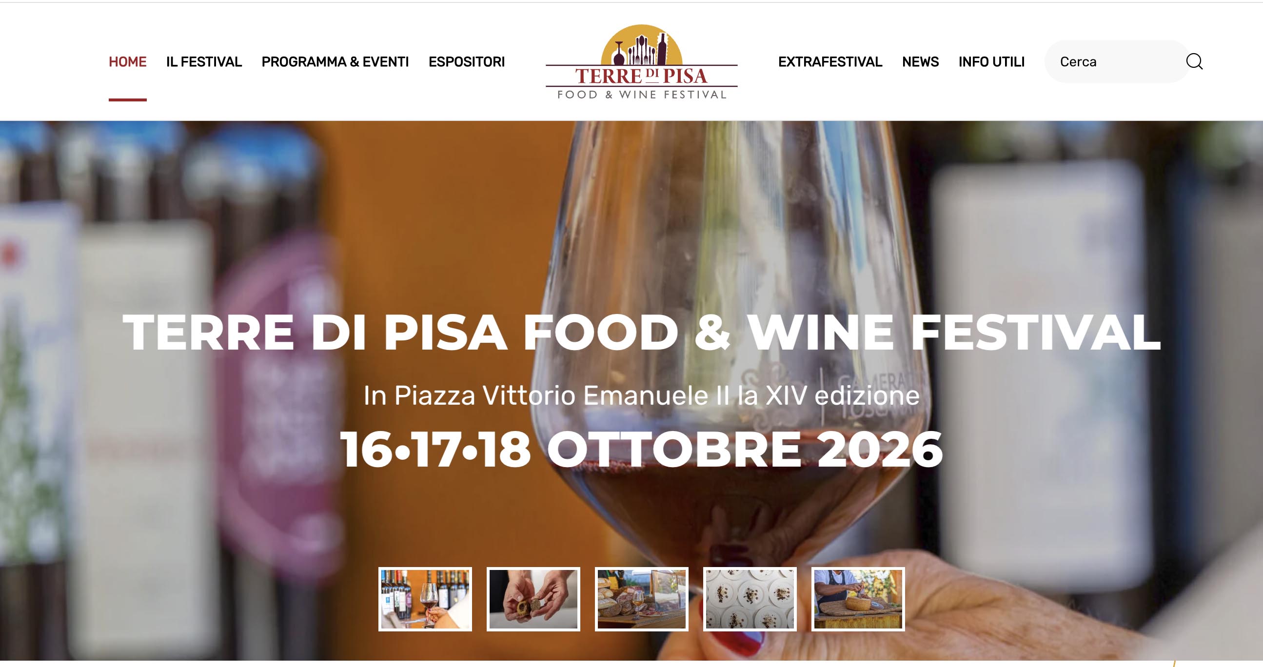 Il Consorzio vini Terre di Pisa al Pisa Food and Wine 2026
